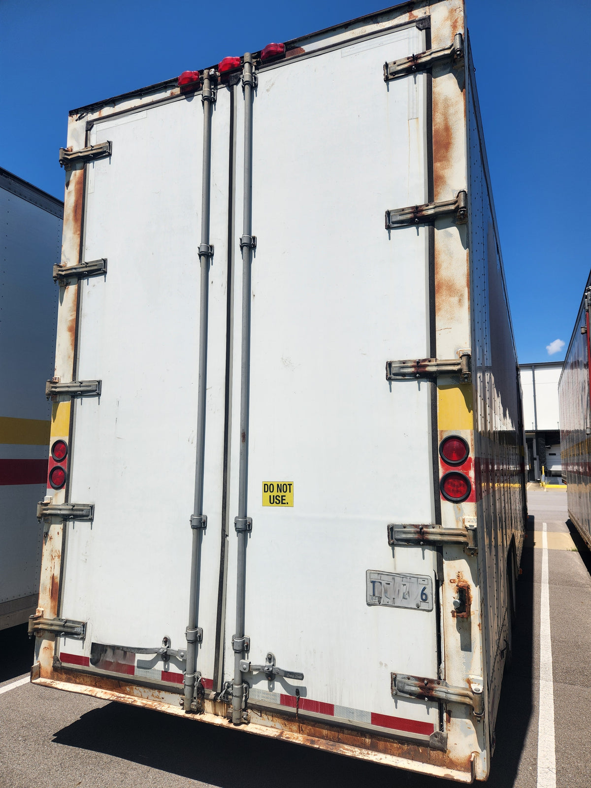 1997 Great Dane 53ft Step Deck Dry Van Trailer