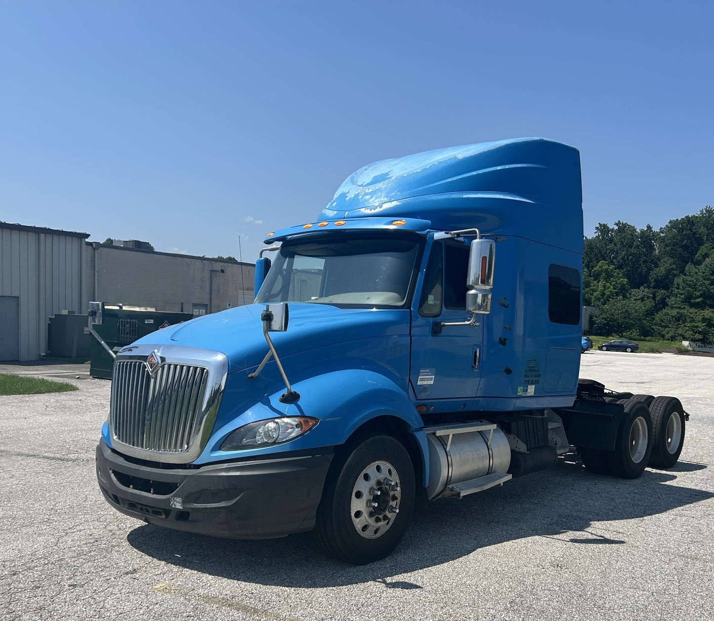 2010 International Prostar LF627 10 Spd Manual Cummins Semi Sleeper Truck 2025M0117