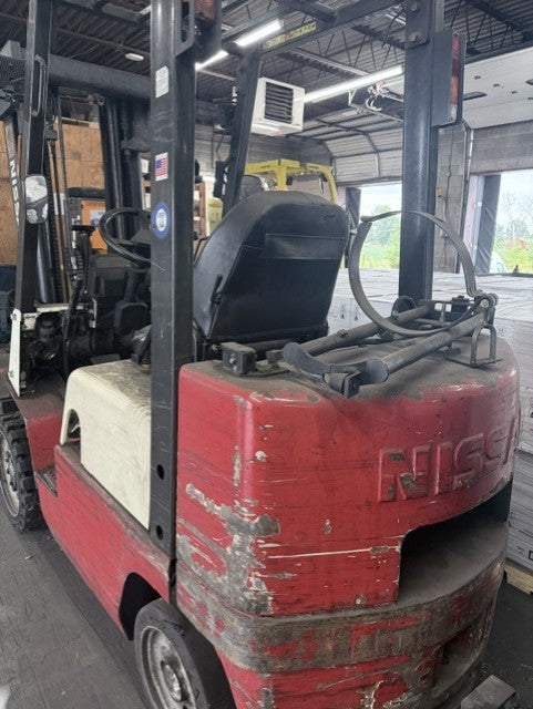2004 Nissan Propane Cushion Tire Fork Lift 2026M0258