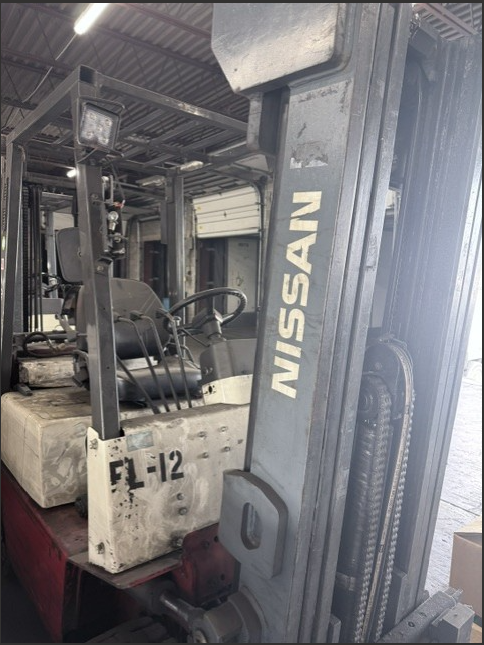 2004 Nissan Propane Cushion Tire Fork Lift 2026M0258