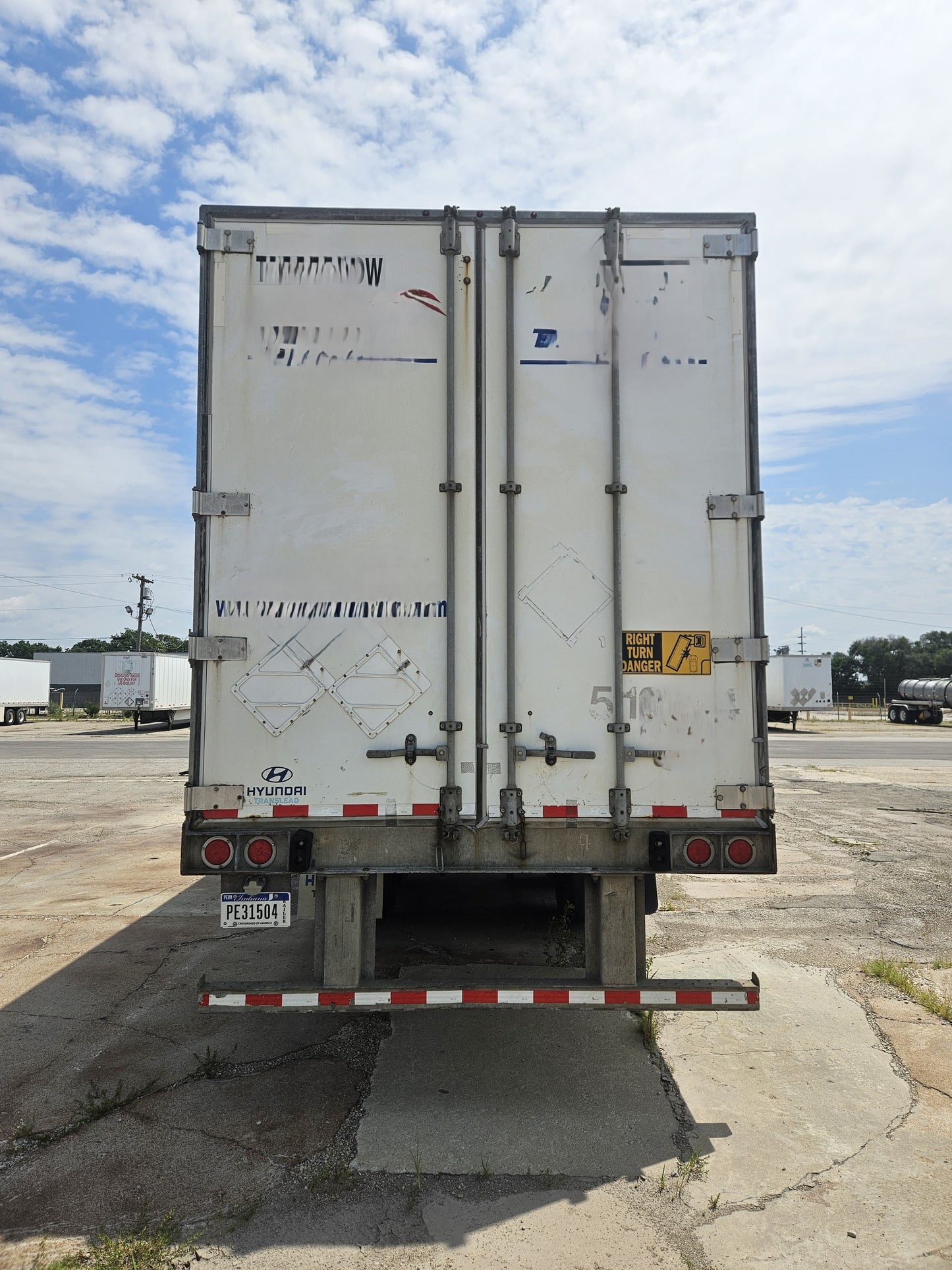 2012 Hyundai 53ft Dry Van Trailer 2026M0223