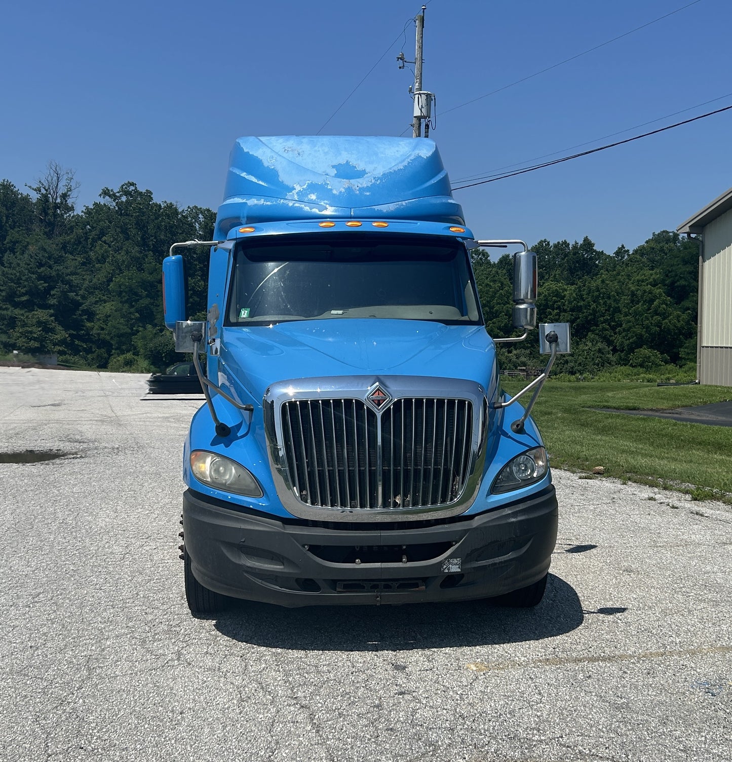2010 International Prostar LF627 10 Spd Manual Cummins Semi Sleeper Truck 2025M0117