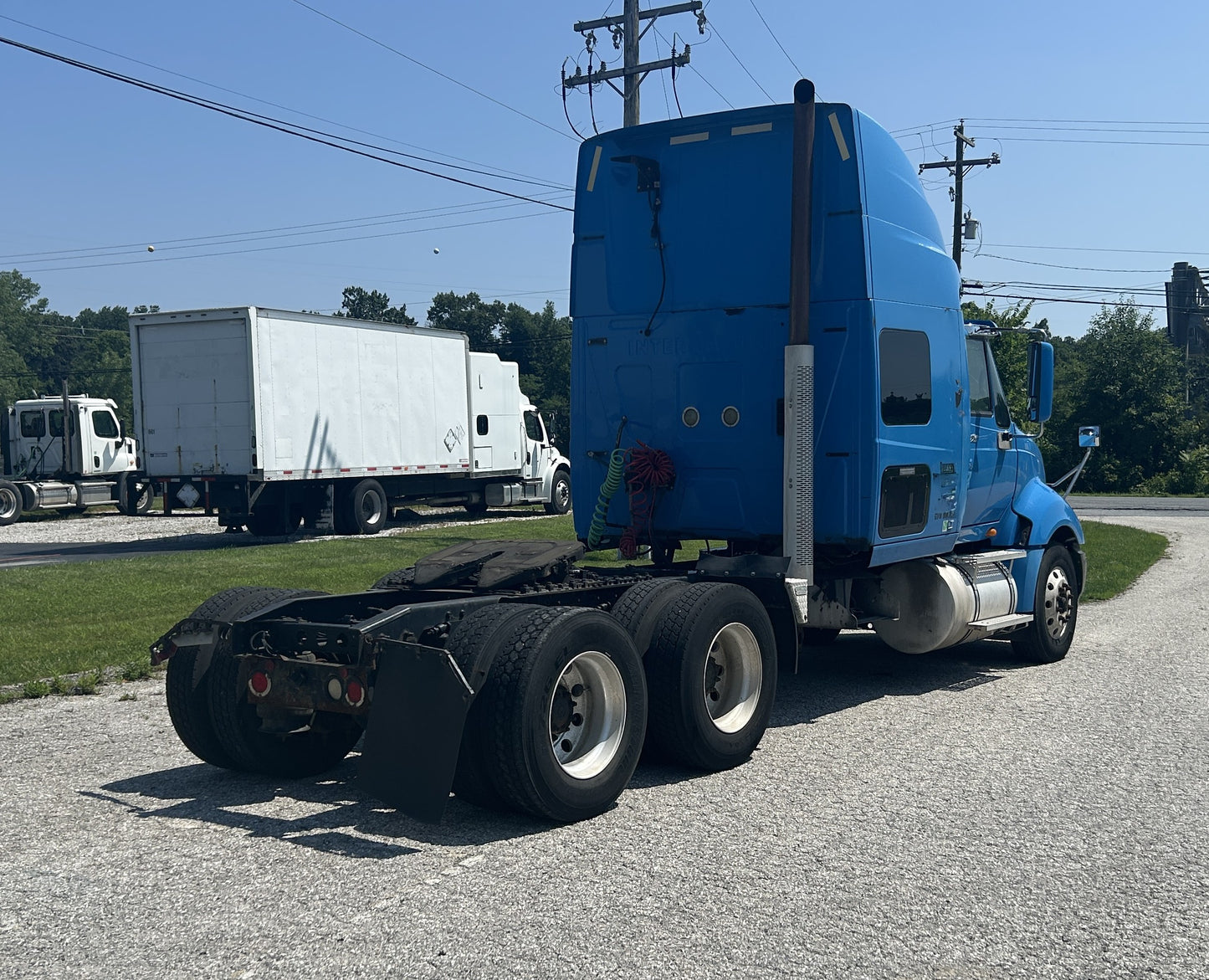2010 International Prostar LF627 10 Spd Manual Cummins Semi Sleeper Truck 2025M0117