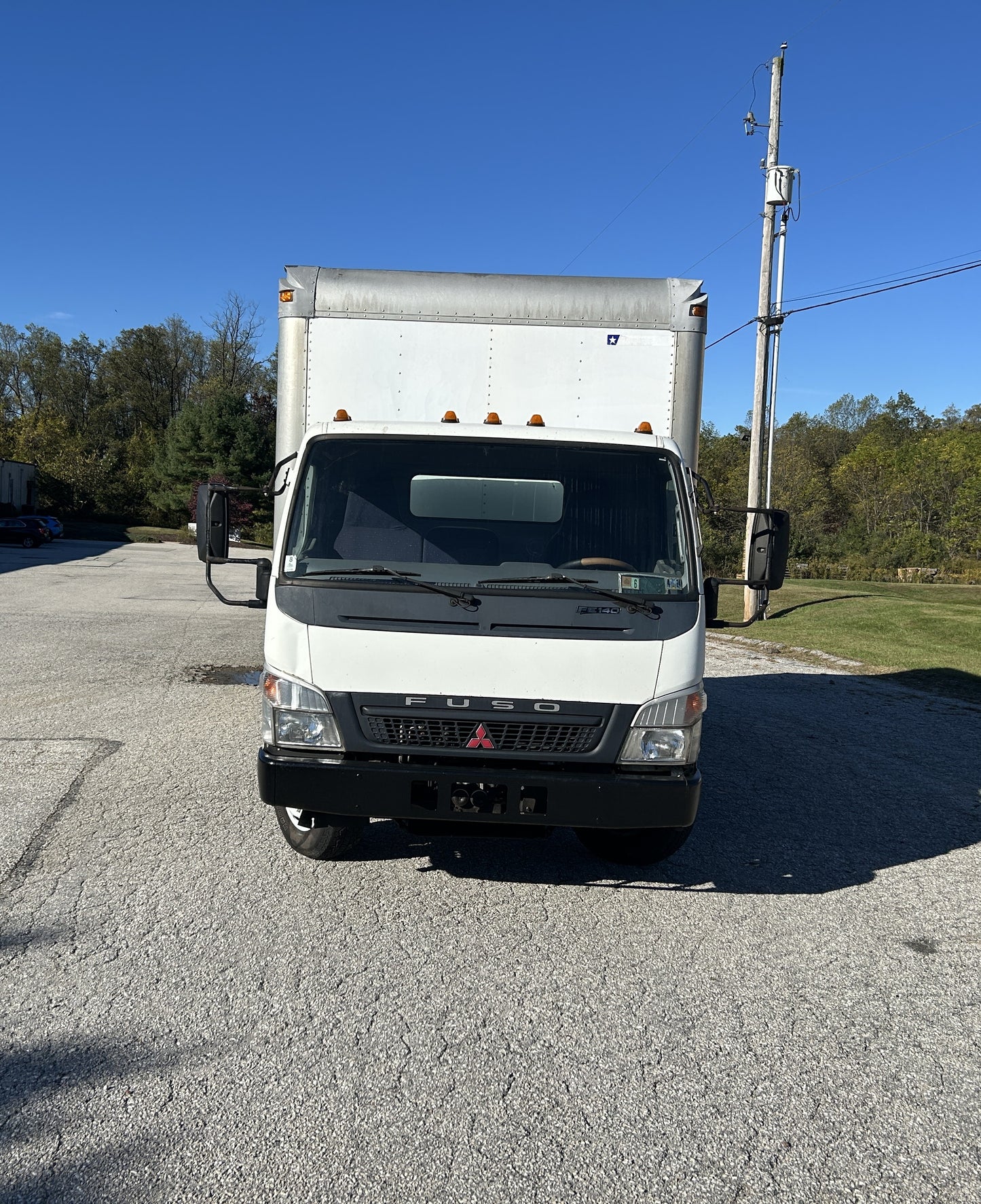 2007 Mitsubishi Fuso 16Ft Box Truck 2025M0156