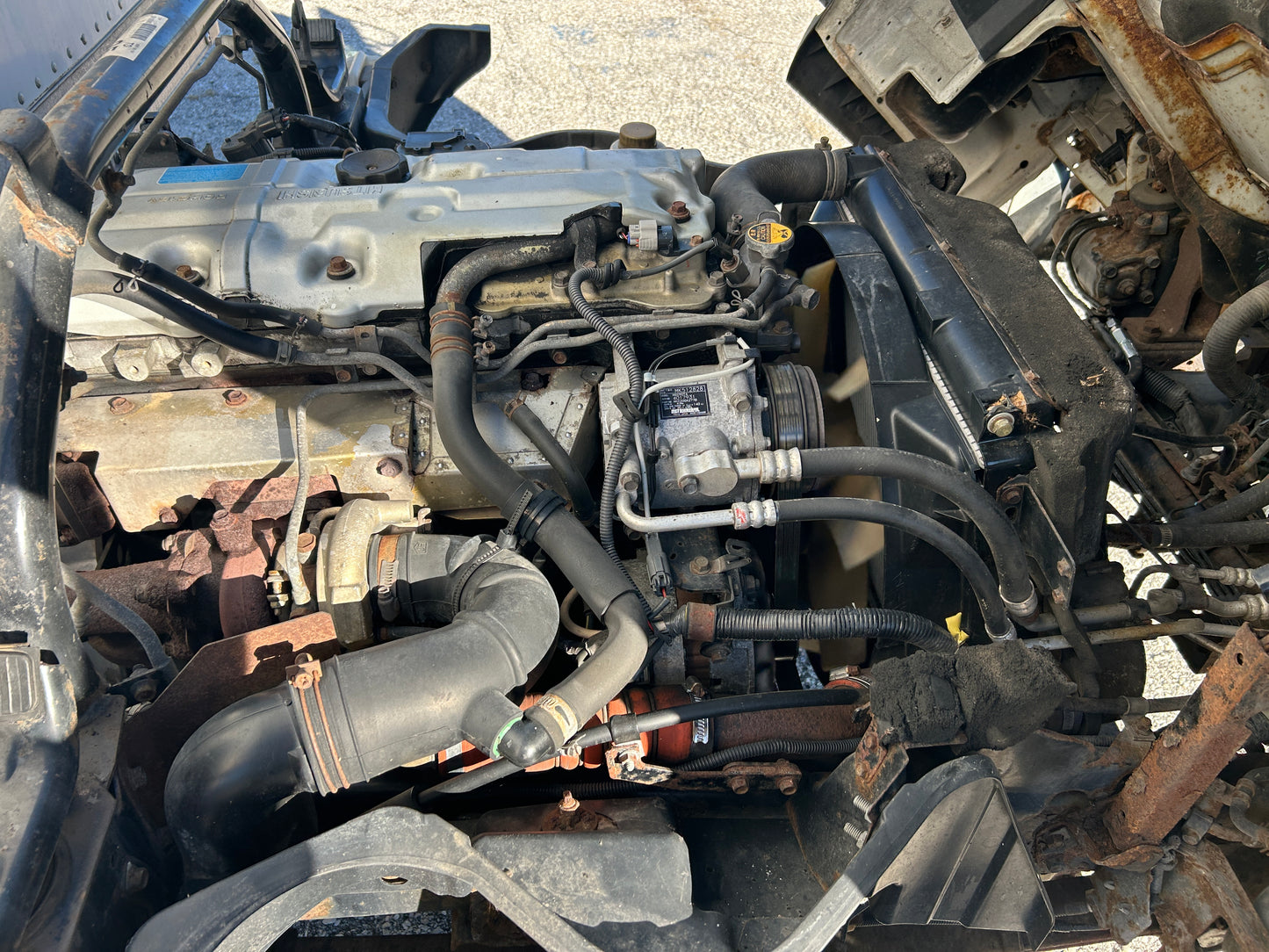 2007 Mitsubishi Fuso 16Ft Box Truck 2025M0156