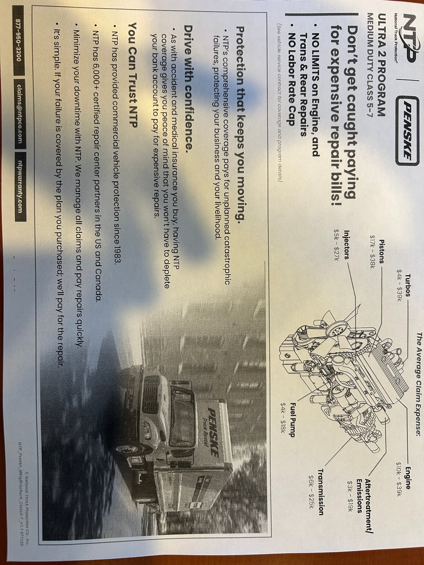 2019 International 4300 26FT Box Truck Cummins 2025M0176