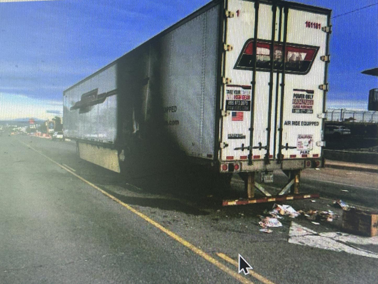 Damaged 2017 53ft Great Dane Dryvan Trailer 2026M0208