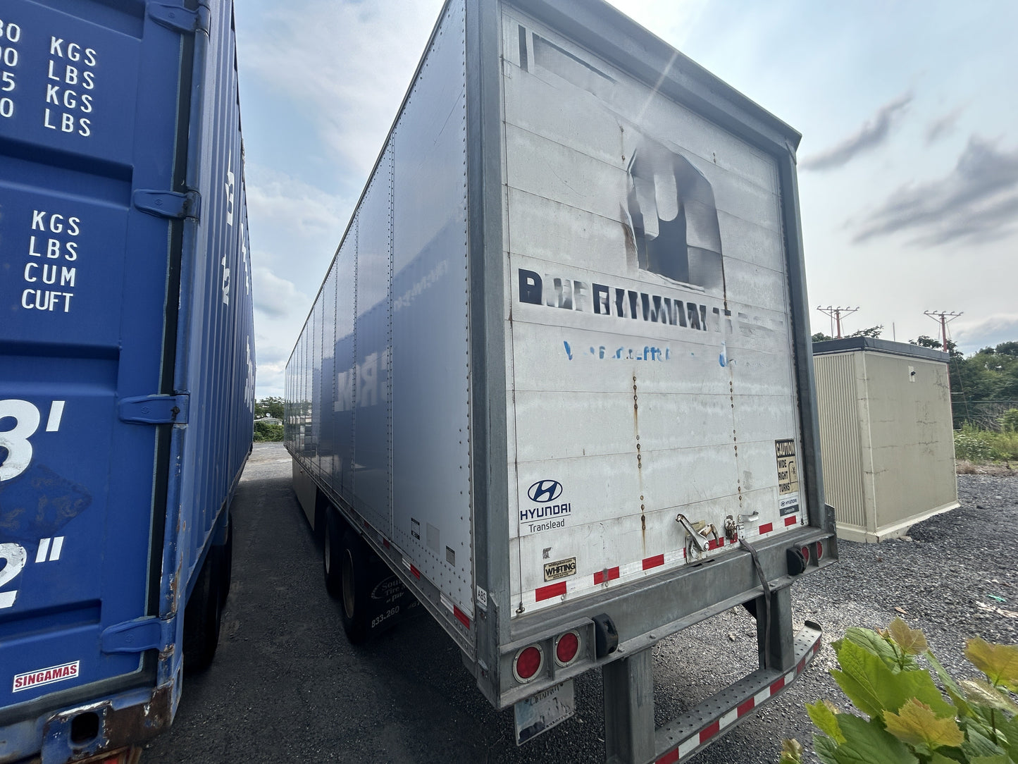 2017 Hyundai 53ft Dry Van Trailer 2026M0218