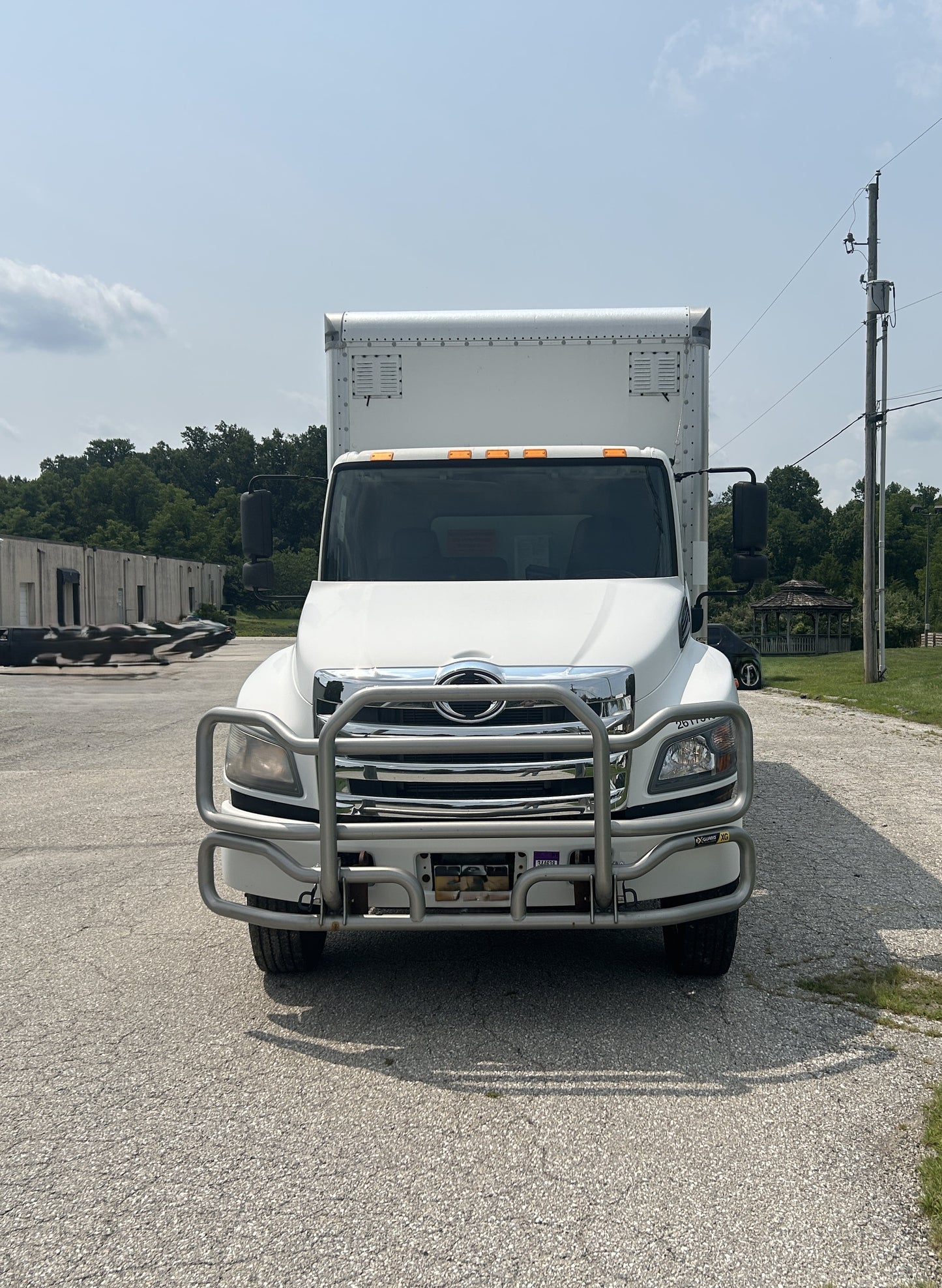 2017 Hino 268 26ft Box Truck 2026M0232